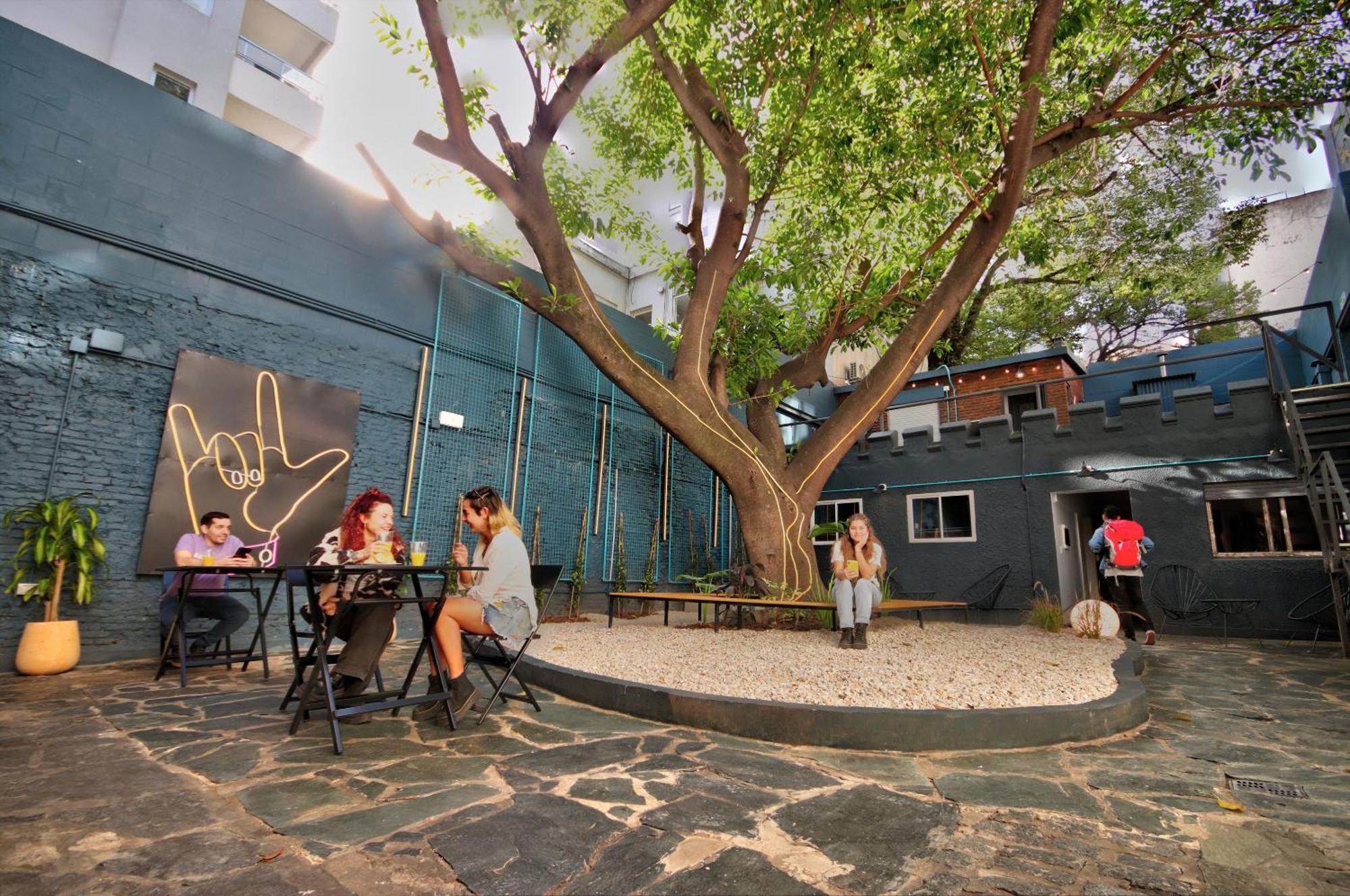 Play Hostel Garden Buenos Aires Bagian luar foto